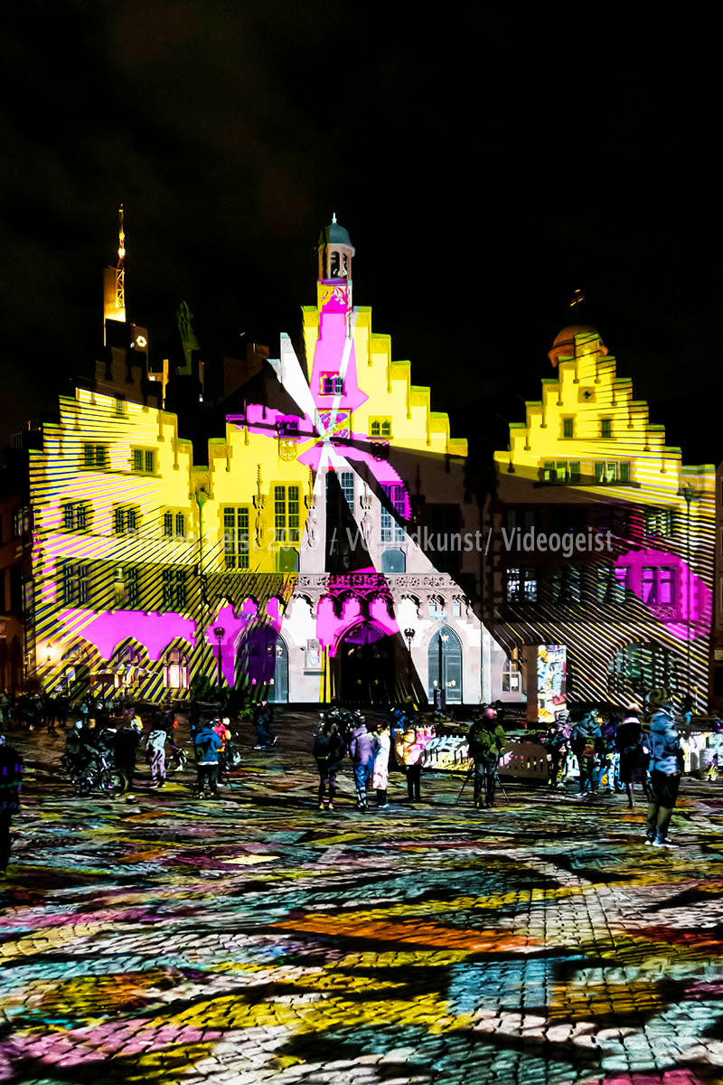 Frankfurt Römer Luminale 2018 „Frankfurt Fades“ (signed + Frame)