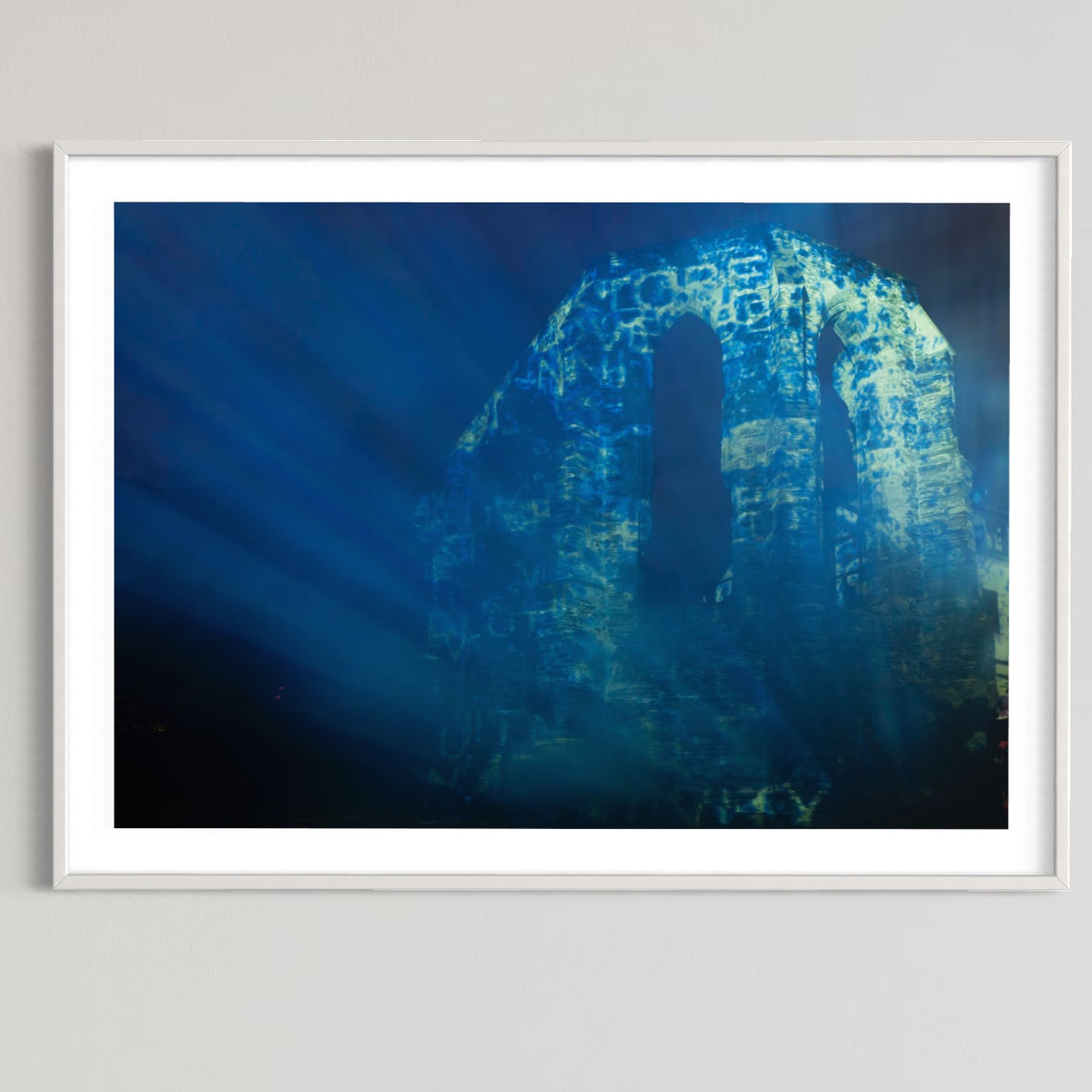 Oberwesel / (Rheinpartie/ Germany) 2009  "Liquid Memory" 2009 (signed + Frame)
