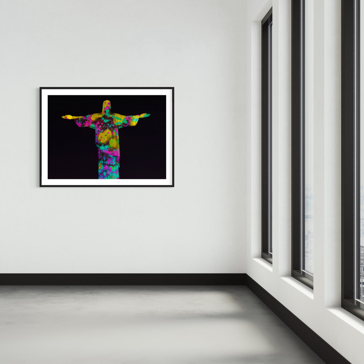 Cristo Redentor/ Rio de Janeiro 2014  (signed + Frame)