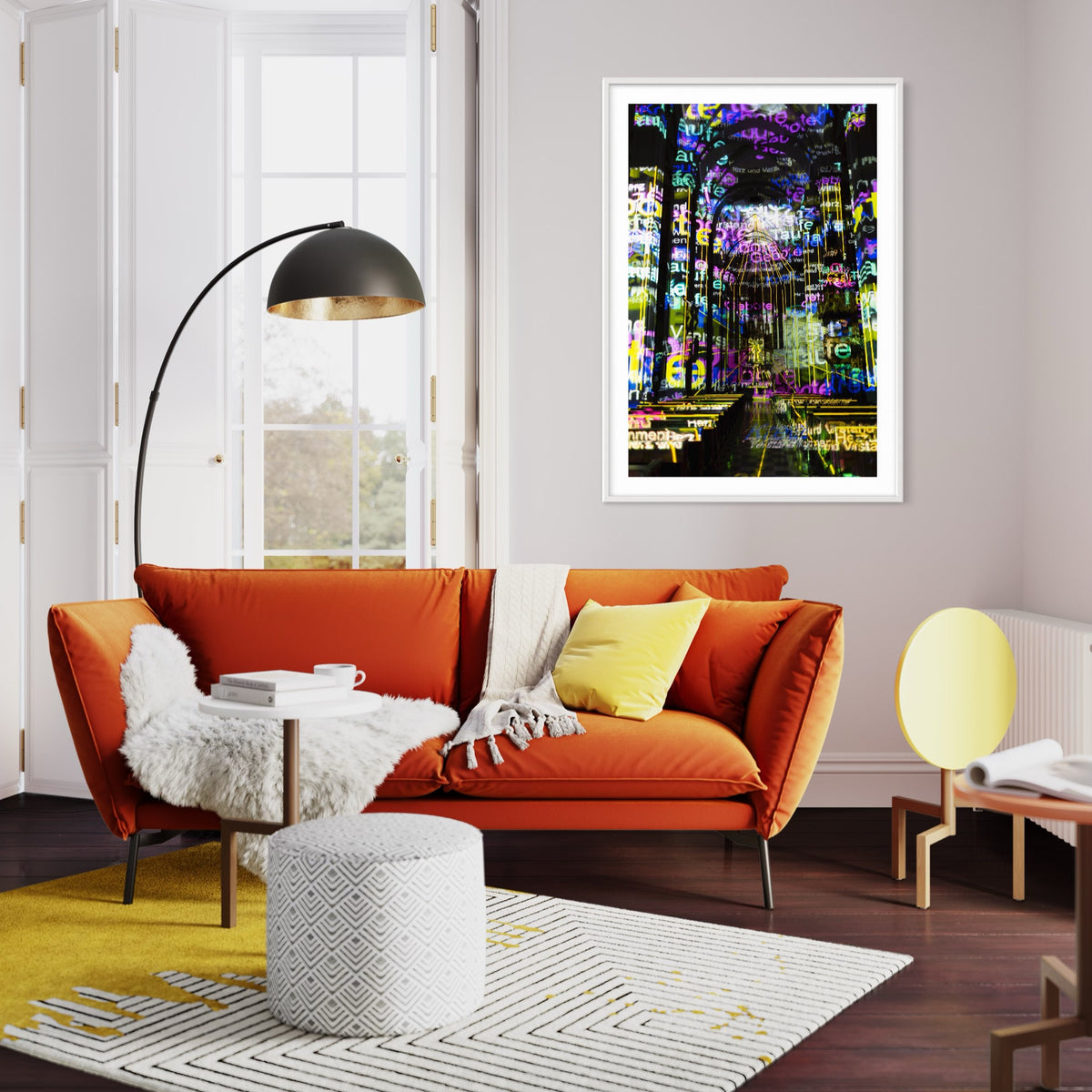 Munich/ München Hl.Kreuz Kirche Giesing Lichträume 2016 (signed + Frame)