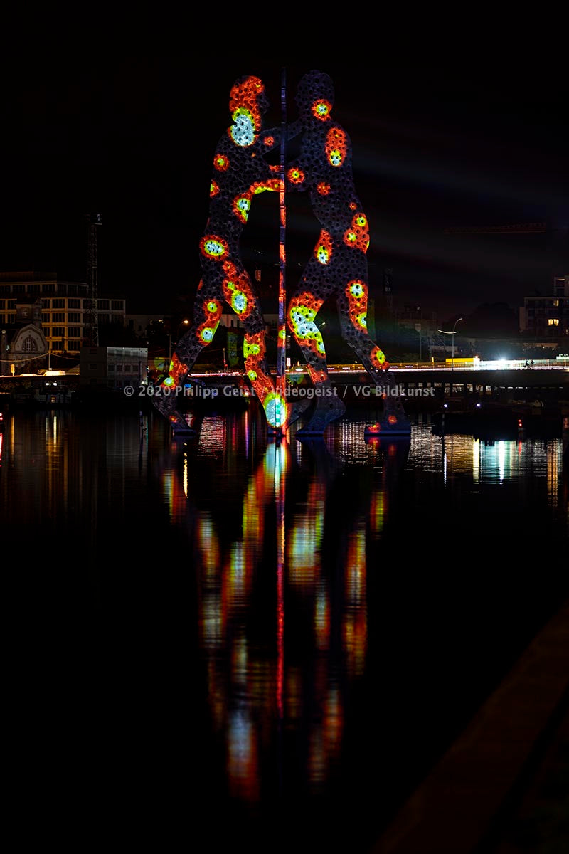 Hidden Places Berlin Molecule Man 2020 (signed + Frame)
