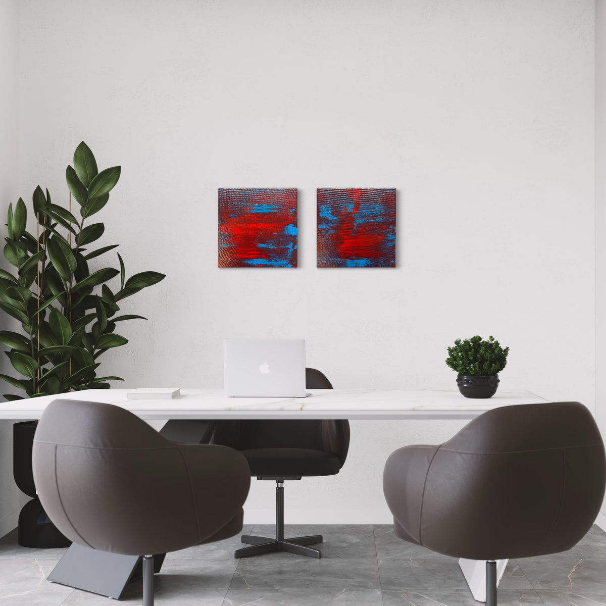 Untitled/ ohne Titel - Painting on Canvas 2021 (40x40cm)