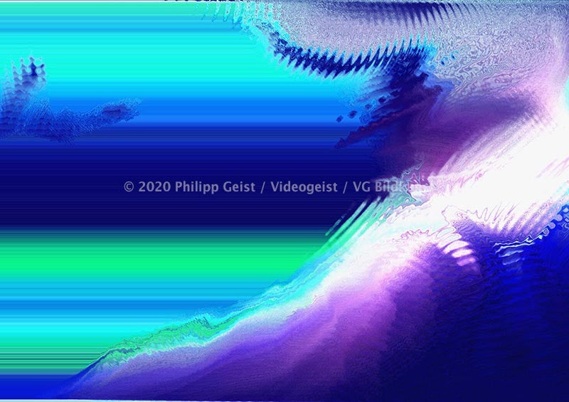 Generative Art / Videostill Beethoven Morph-Series 2020 (signed)