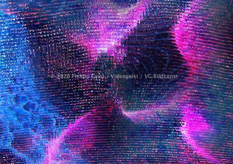 Generative Art / Videostill Beethoven Morph-Series 2020 (signed)
