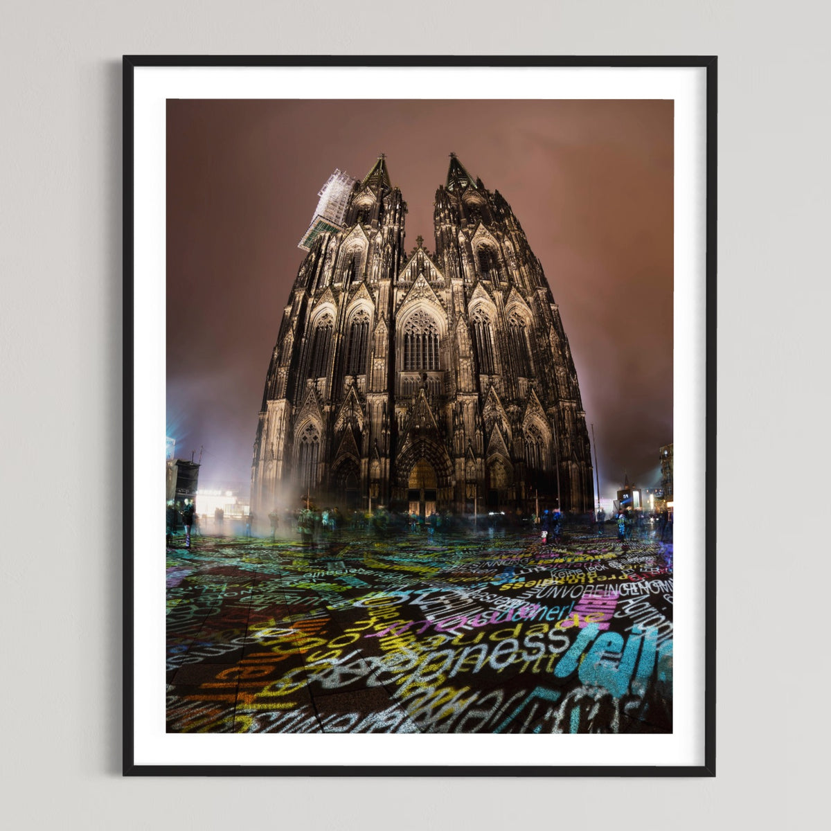 Köln/ Cologne Time Drifts Cologne 2016/2017 (signed + Frame)