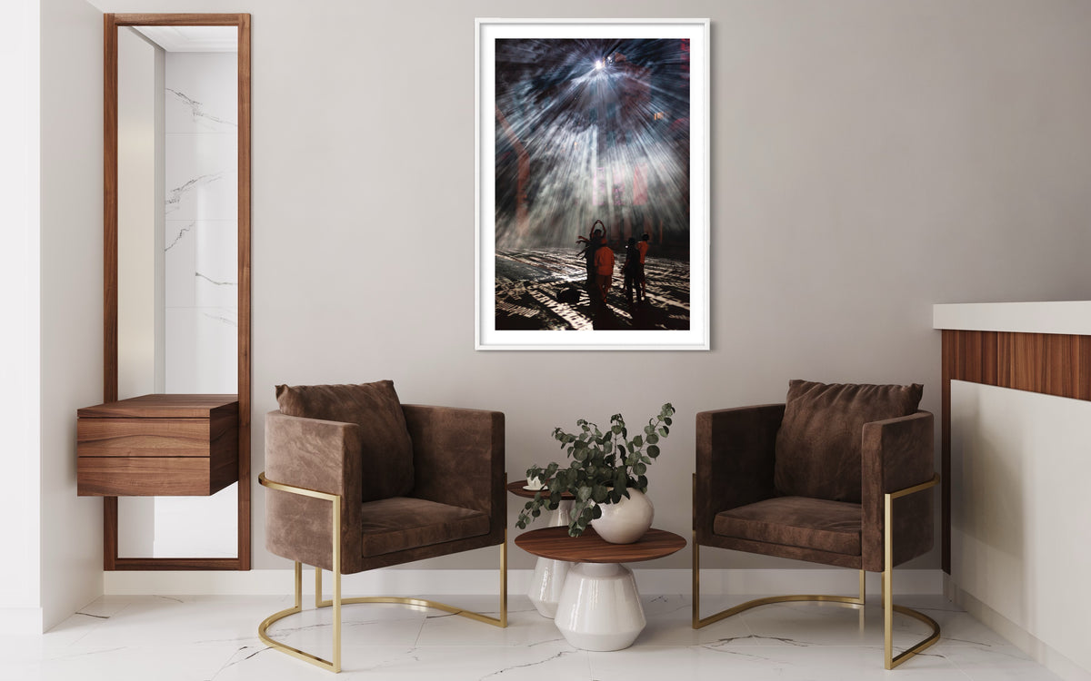 Montreal/ Canada 2010 Place Des Festival / Mutek Festival 2010 Time Drifts 2010 (signed + Frame)