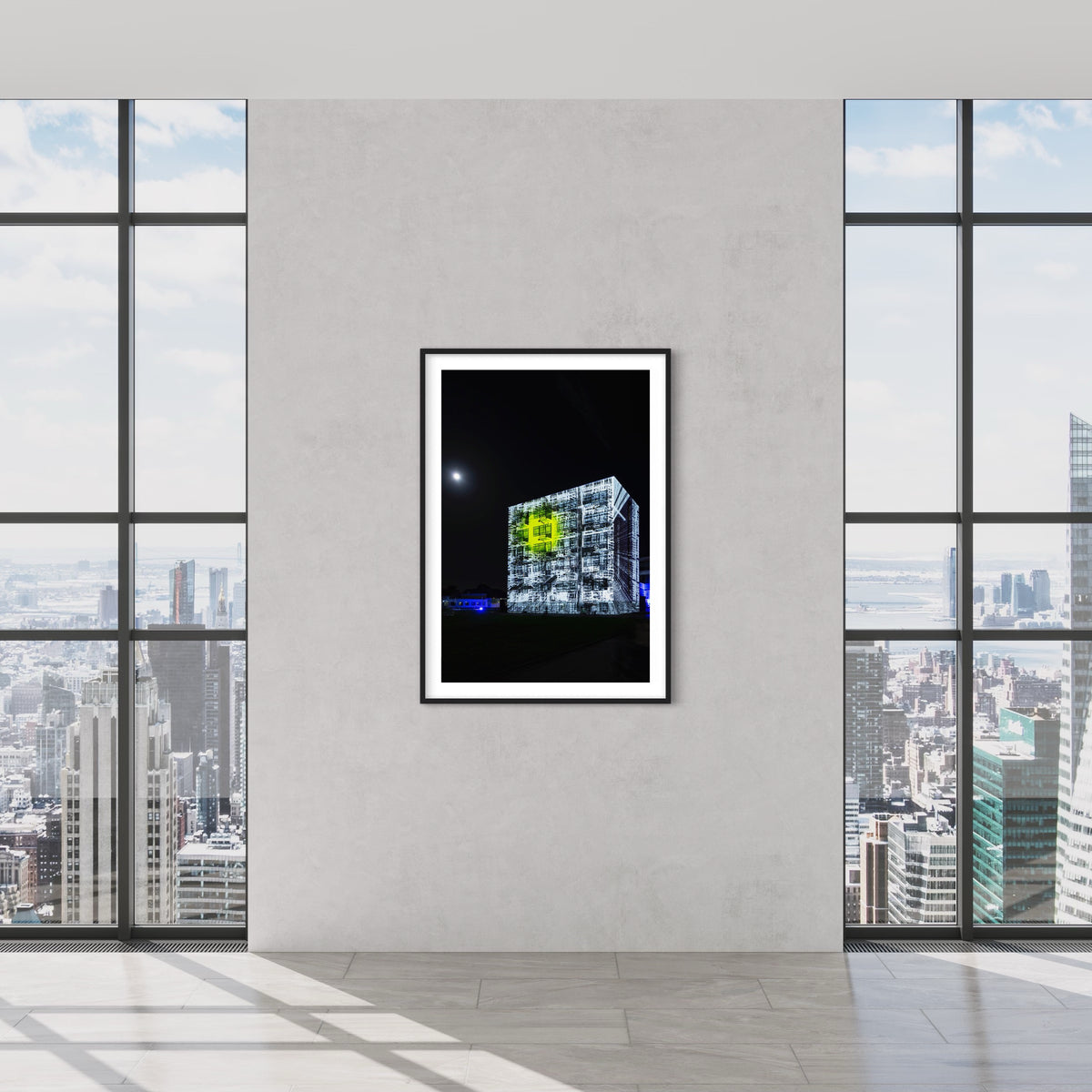 Bauhaus Dessau "Light.Facade.Human" 100 Year Anniversary 2019 (signed + Frame)
