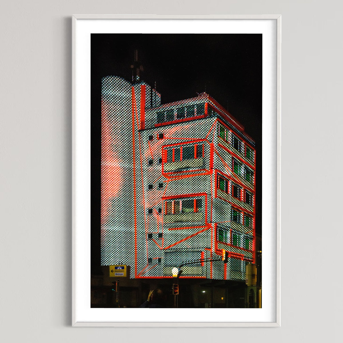 Heidelberg Hidden Places Metropol Hotel 2014 (signed + Frame)