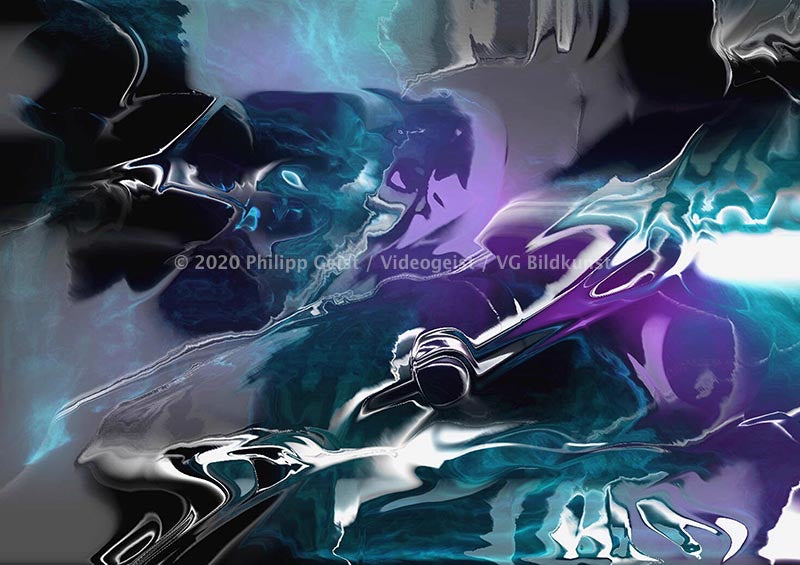 Generative Art / Videostill Beethoven Morph-Series 2020 (signed)