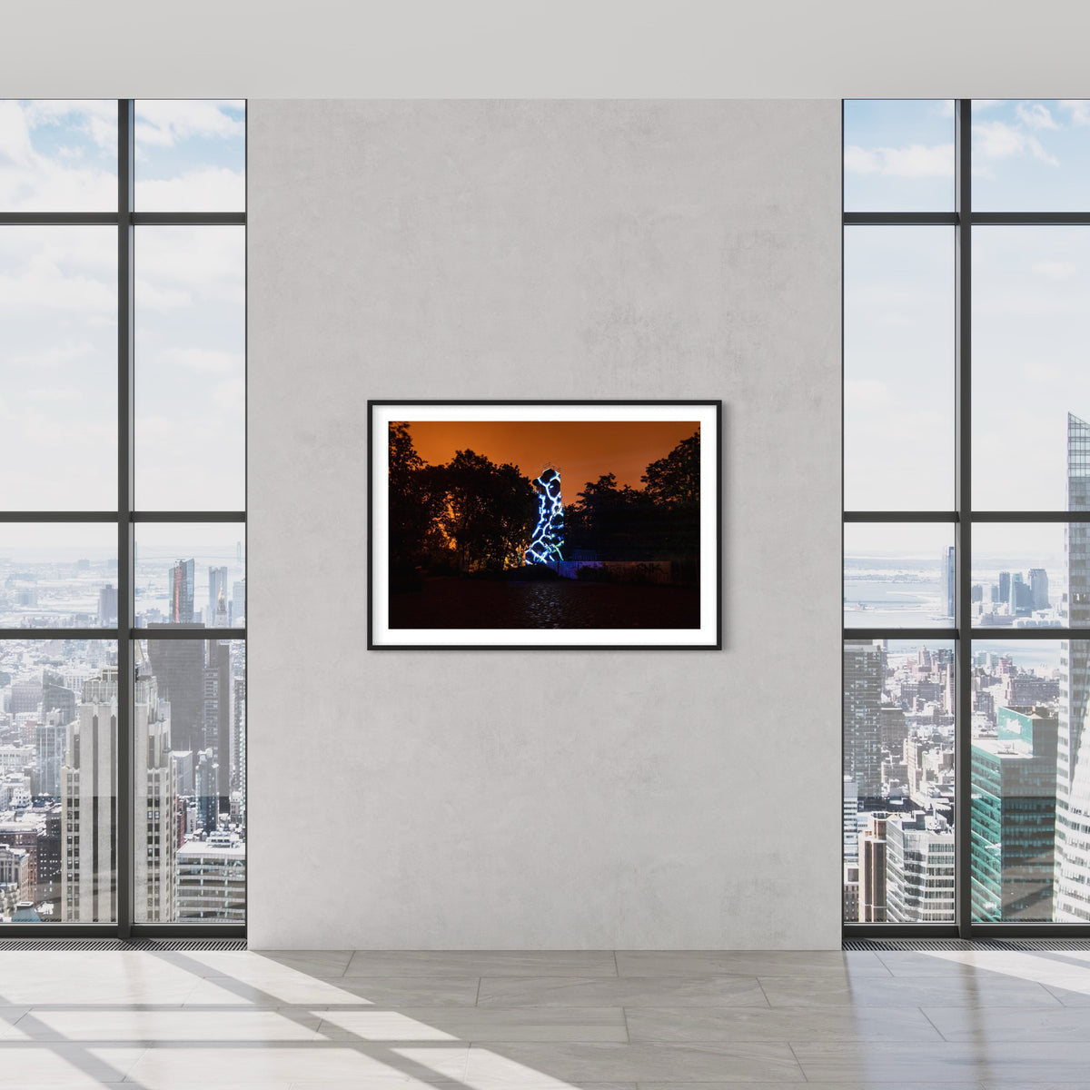 Hidden Places Berlin observation tower/ aussichtsturm 2020 (signed + Frame)