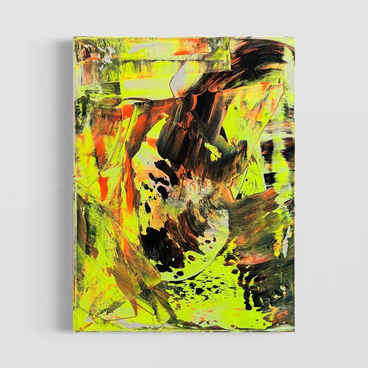 Untitled/ ohne Titel - Painting on Canvas 2022 (40x30cm)