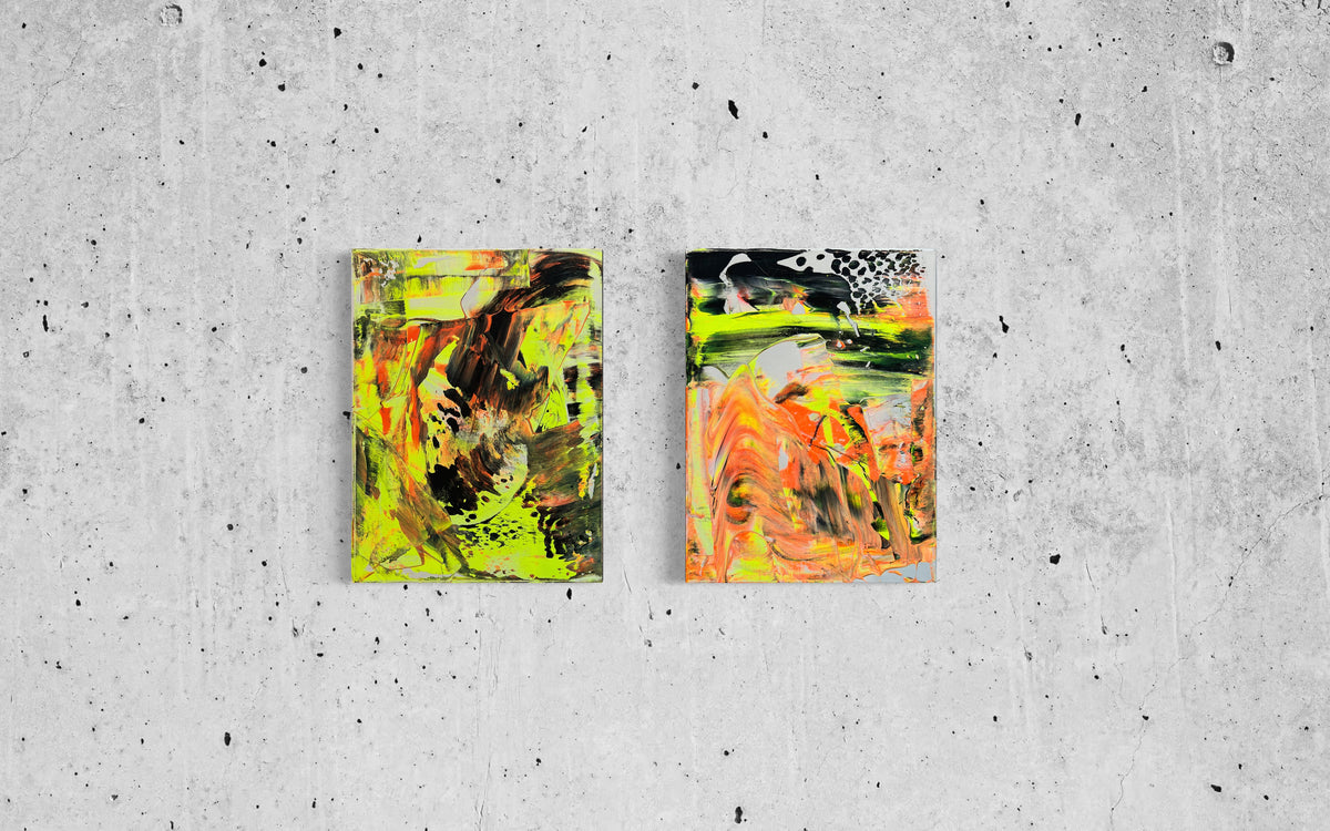 Untitled/ ohne Titel - Painting on Canvas 2022 (40x30cm)