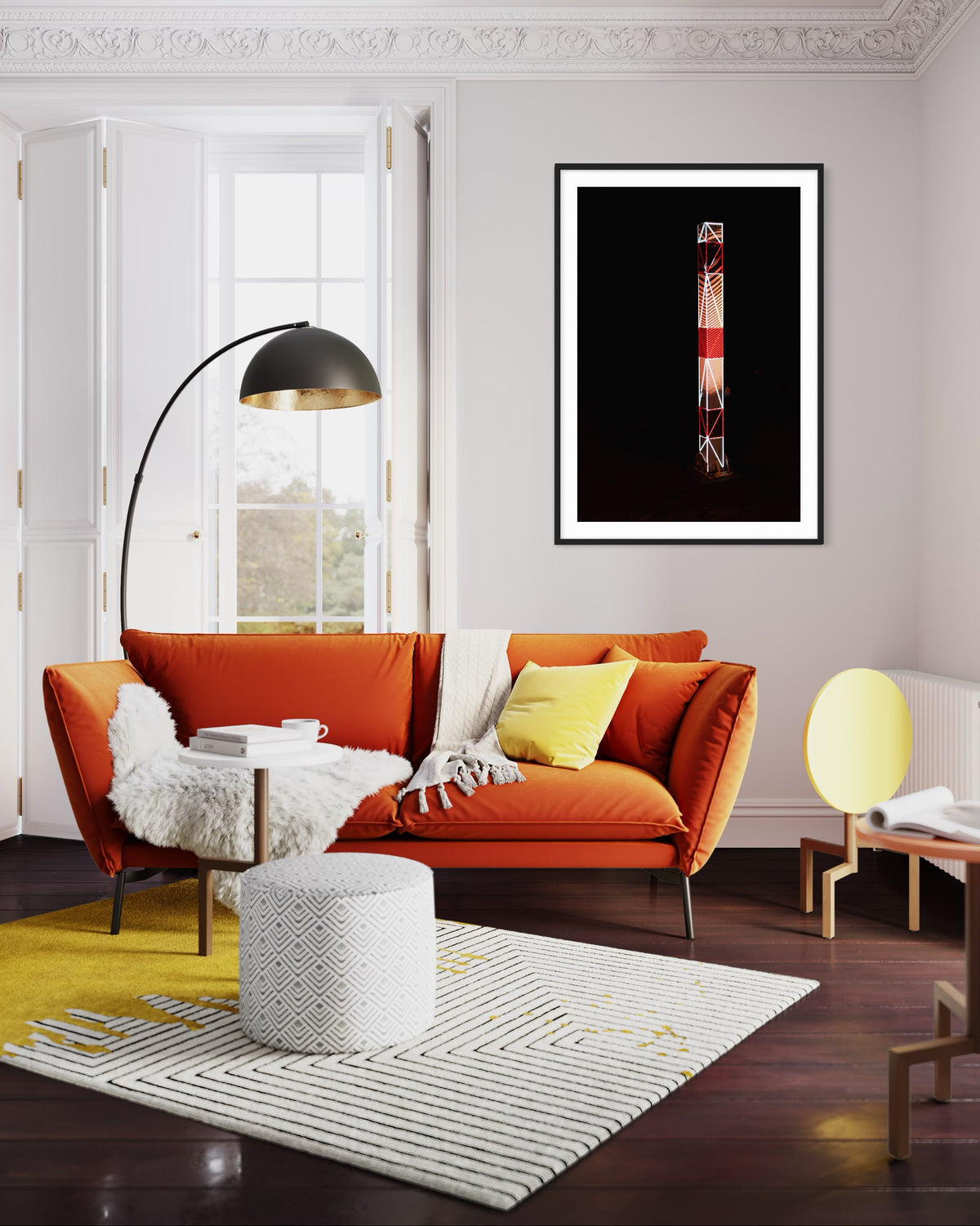 Berlin Hidden Places jamb /  Pfosten 2020  (signed + Frame)