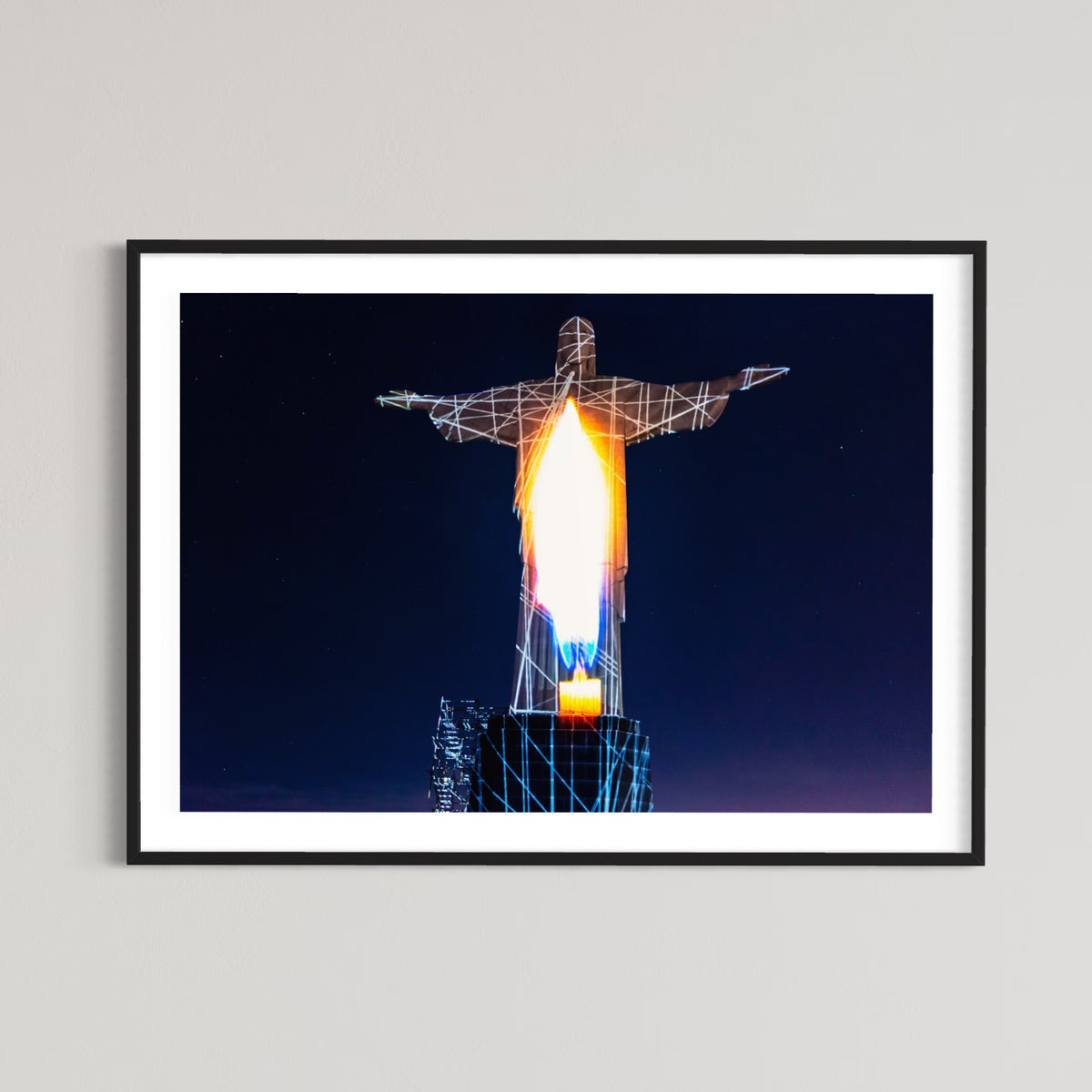 Cristo Redentor/ Rio de Janeiro 2014 (signed + Frame)