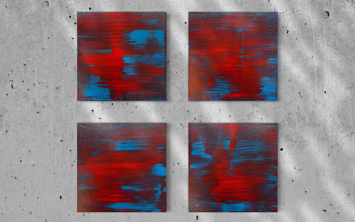 Untitled/ ohne Titel - Painting on Canvas 2021 (40x40cm)