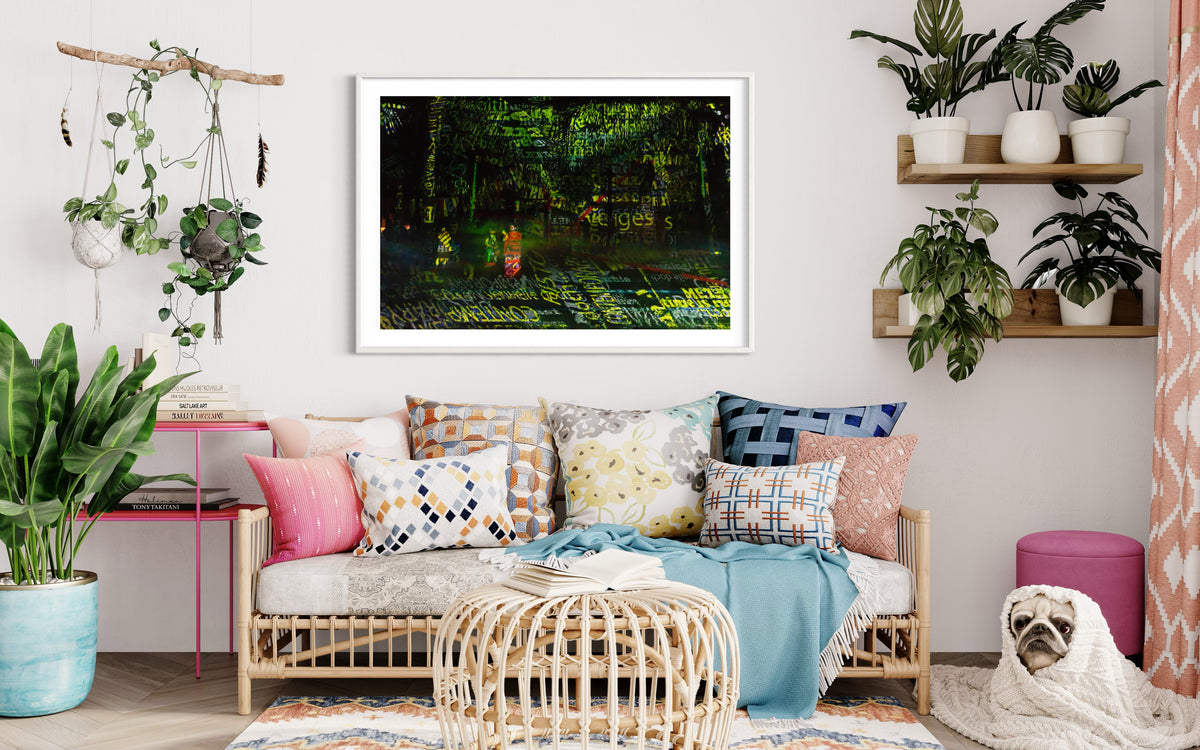 Bangladesh Hidden Places Devi Nibash 2015 (signed + Frame)