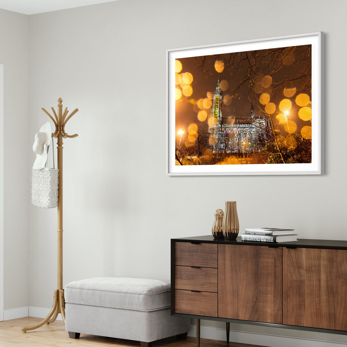 Munich/ München Hl.Kreuz Kirche Giesing 2015 (signed + Frame)