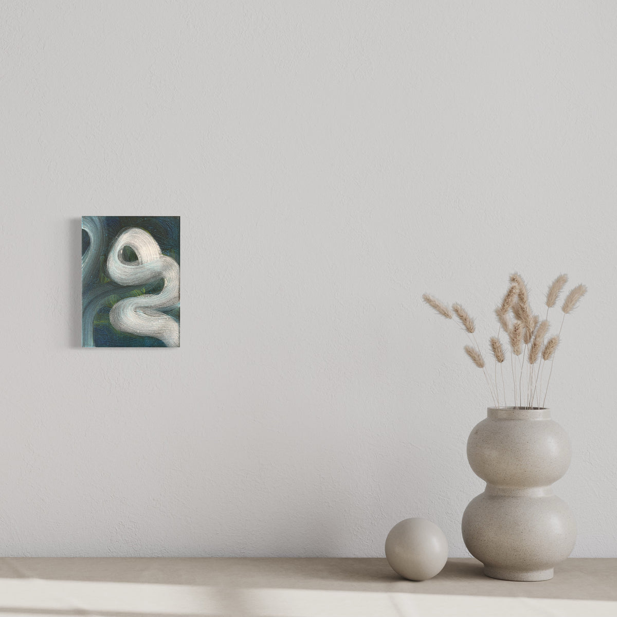 Untitled/ ohne Titel - Painting on Canvas 2007 (24x18cm)