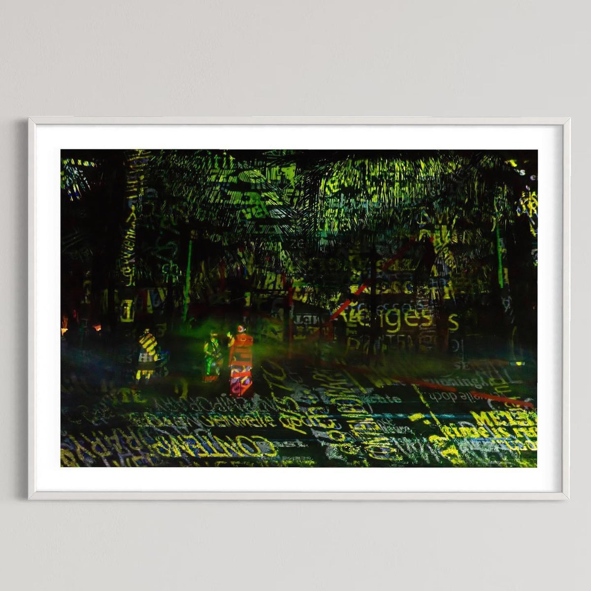 Bangladesh Hidden Places Devi Nibash 2015 (signed + Frame)