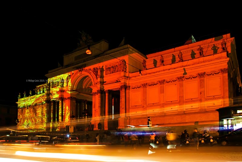 Rome (Italy) / Palazzo delle Esposizioni "TIME LINES" 2007 (signed + Frame)