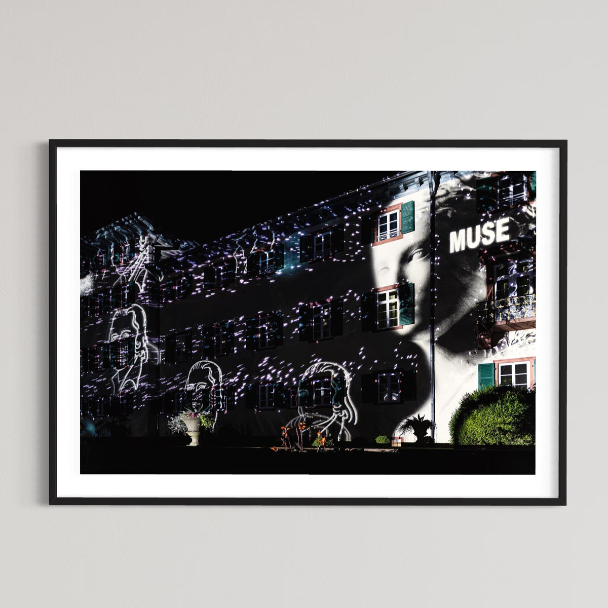 Bad Homburg Schloss „Wo bist du, Licht!“ Hölderlin 250 Jahre 2021 (signed + Frame)