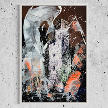 Laden Sie das Bild in den Galerie-Viewer, Overpainting Fine Art Print 2022 // Berlin 2020 Hidden Places Treptower Park Aussichtsturm video installation
