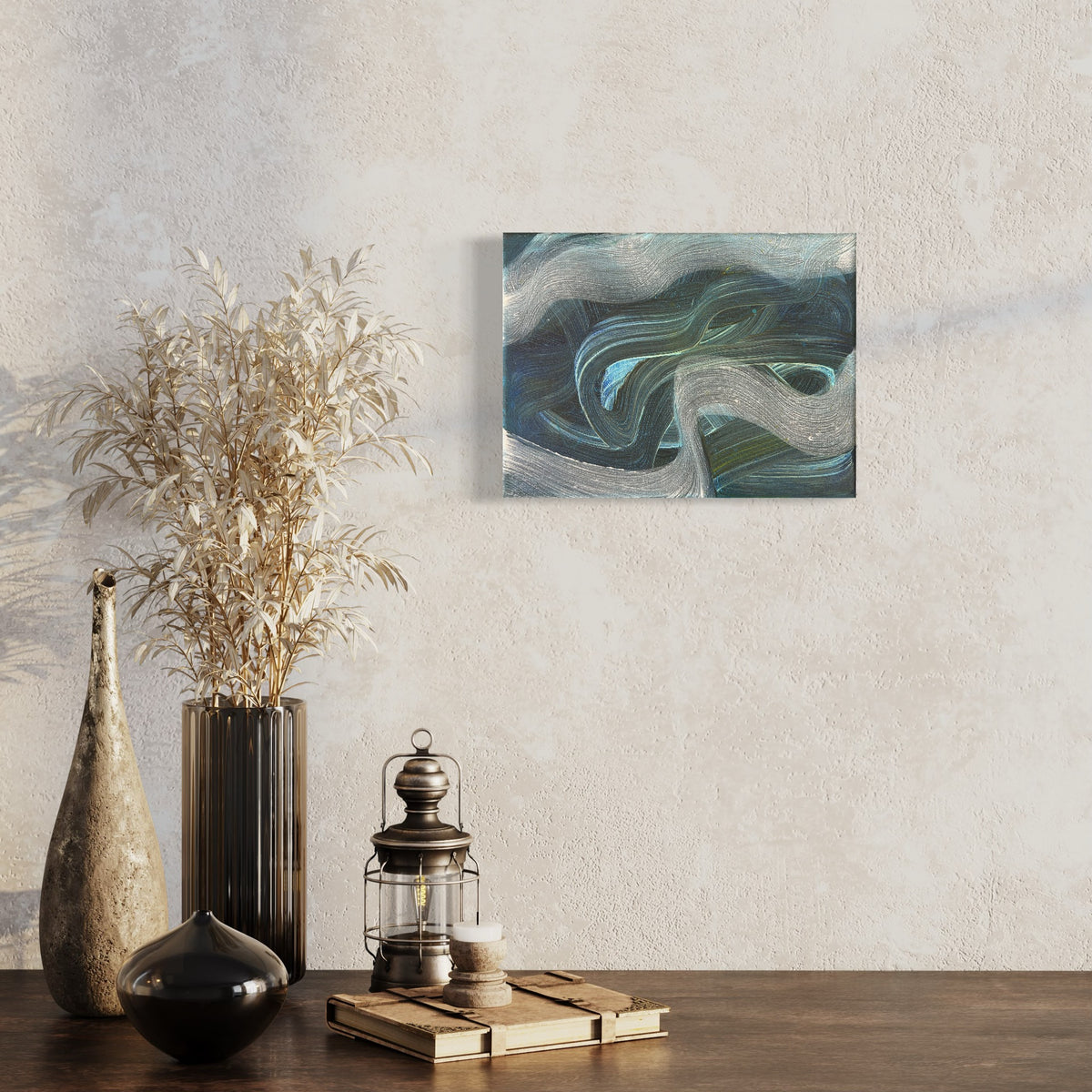 Untitled/ ohne Titel - Painting on Canvas 2007 (24x18cm)