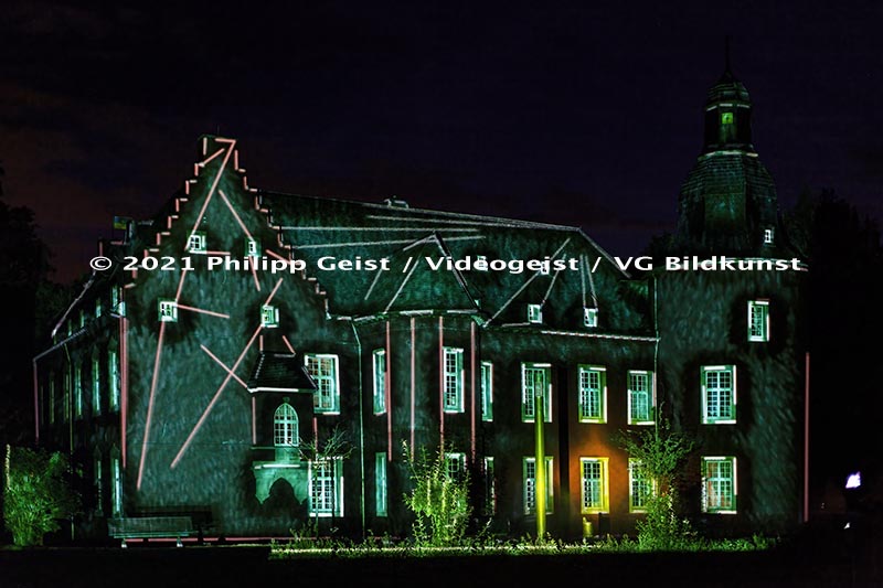 Alsdorf / Aachen 2013 / Burg Alsdorf "Lighting up Times" 2013 (signed + Frame)