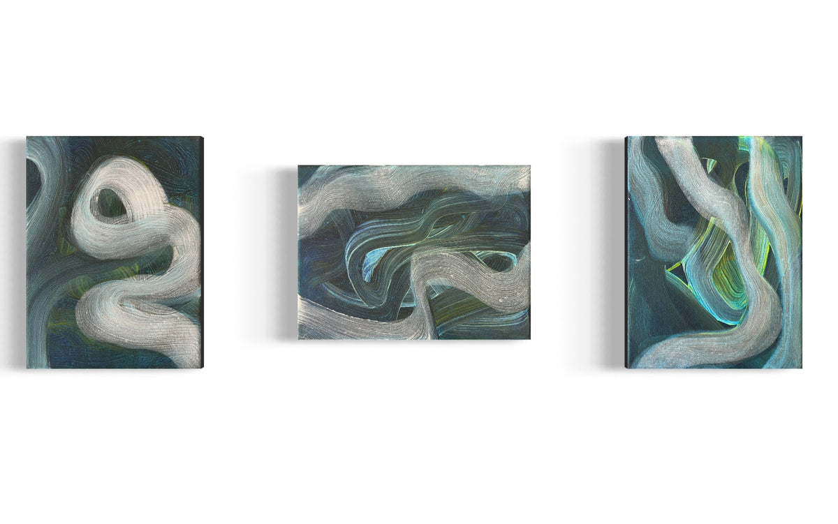 Untitled/ ohne Titel - Painting on Canvas 2007 (24x18cm)