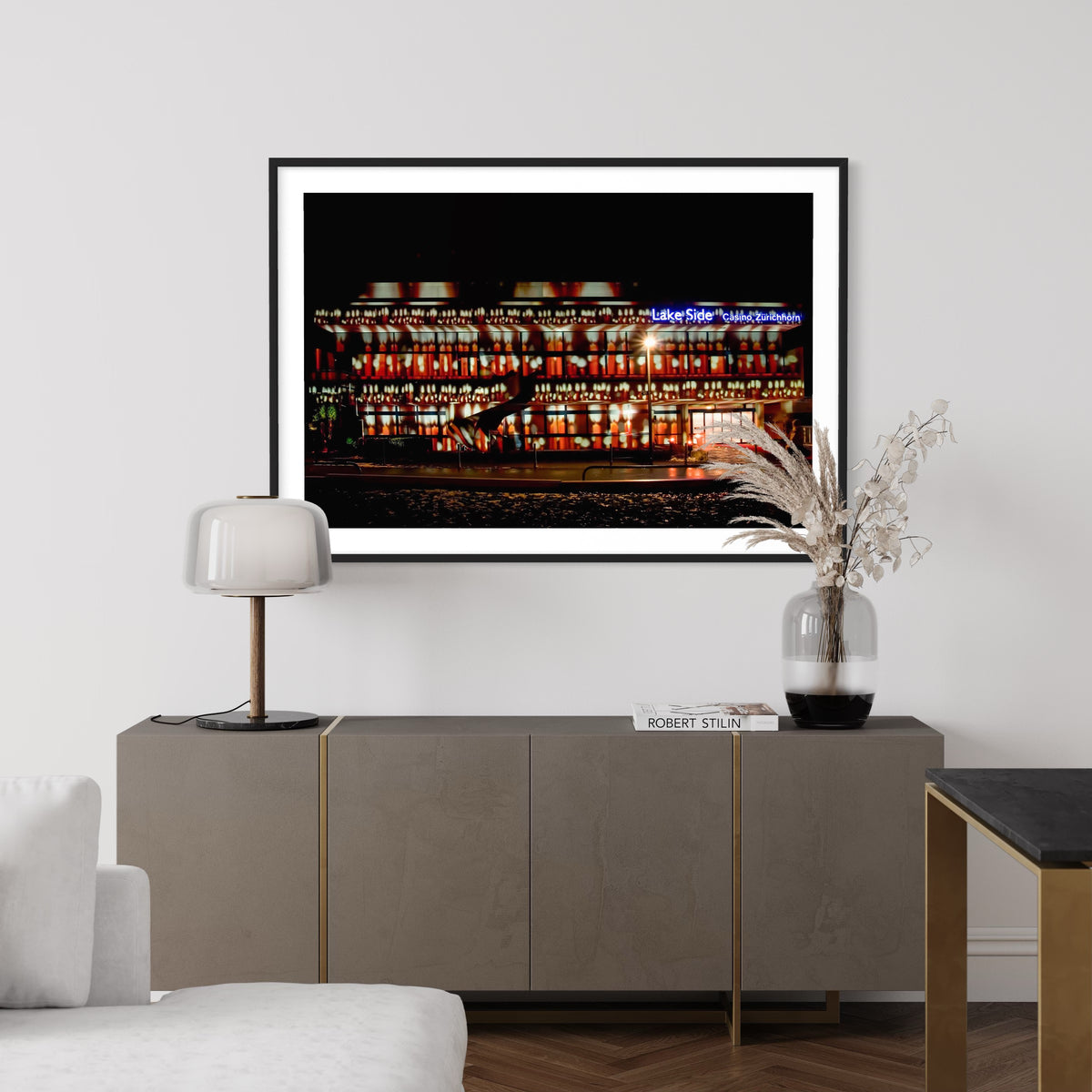 Zürich (Schweiz/ Switzerland)  WINTERZAUBER 2005 (signed + Frame)