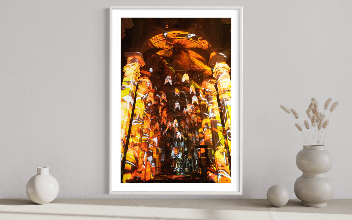 Munich / München Hl.Geist Kirche Unter Flügeln/ Under Wings 2019 (signed + Frame)