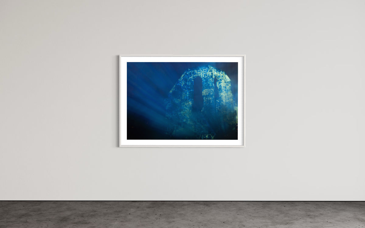 Oberwesel / (Rheinpartie/ Germany) 2009  "Liquid Memory" 2009 (signed + Frame)