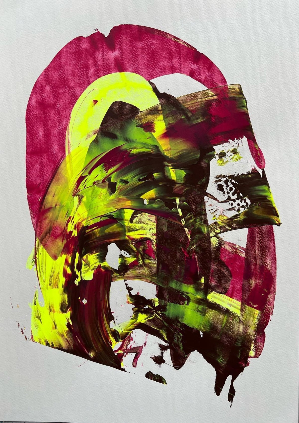 Painting on Paper #133