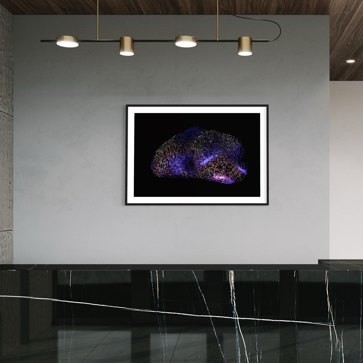 Hidden Places Stein/ Stone 2021 (signed + Frame)