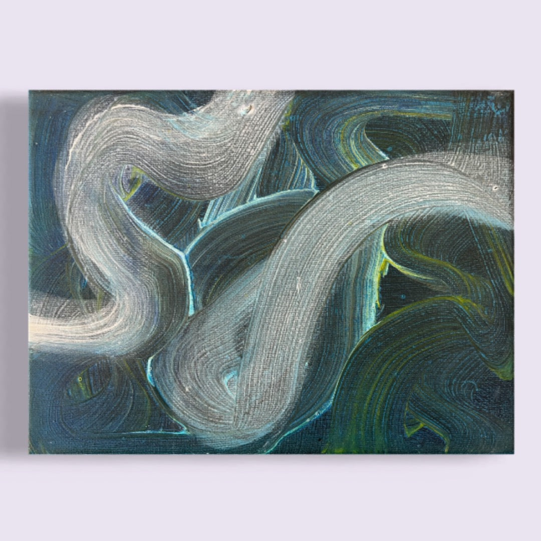 Untitled/ ohne Titel - Painting on Canvas 2007 (24x18cm)