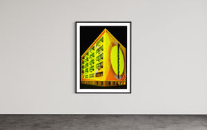 Bauhaus Dessau "Light.Facade.Human" 100 Year Anniversary 2019 (signed + Frame)