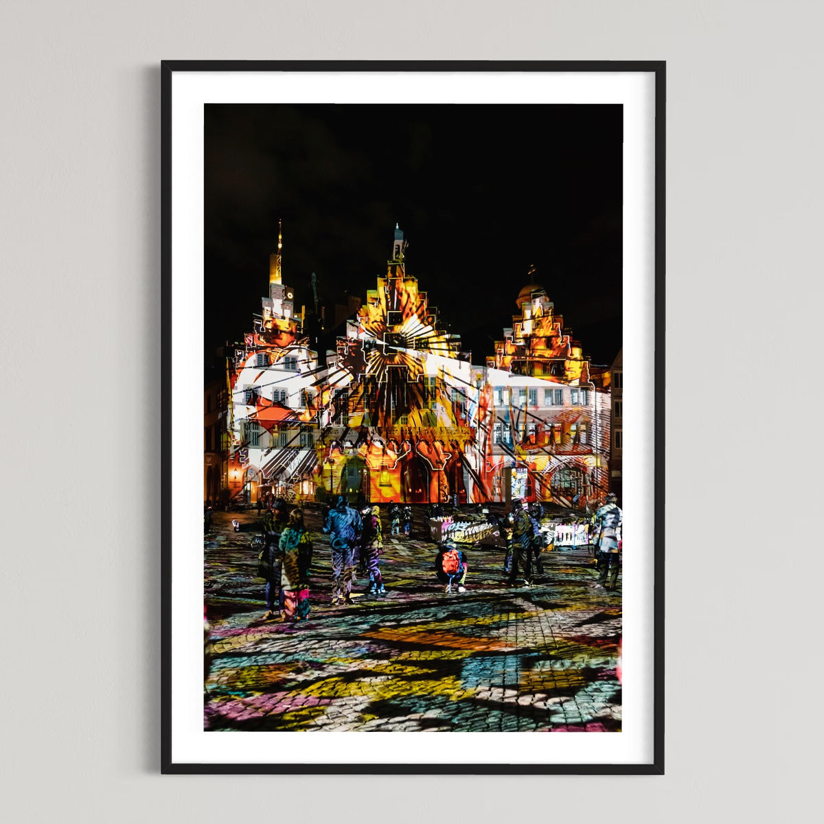 Frankfurt Römer Luminale 2018 „Frankfurt Fades“ (signed + Frame)