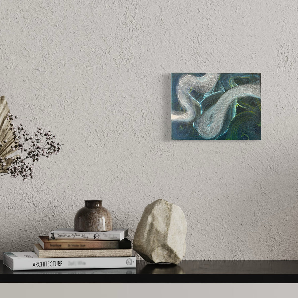 Untitled/ ohne Titel - Painting on Canvas 2007 (24x18cm)