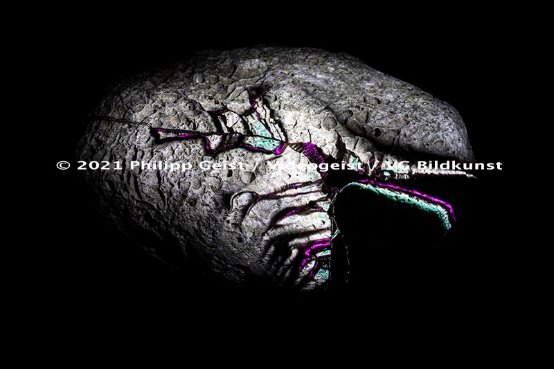 Hidden Places Stein/ Stone 2021 (signed + Frame)