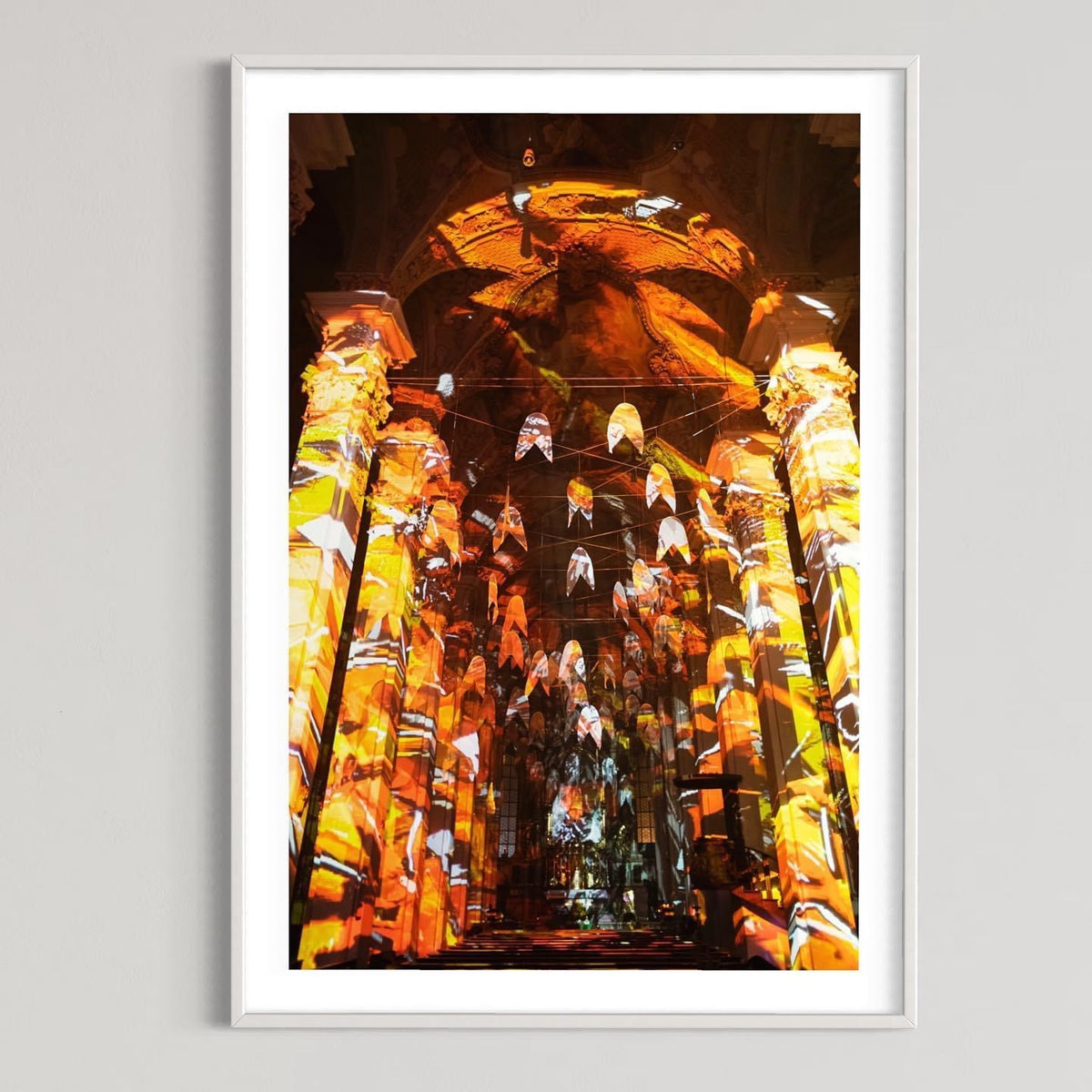 Munich / München Hl.Geist Kirche Unter Flügeln/ Under Wings 2019 (signed + Frame)