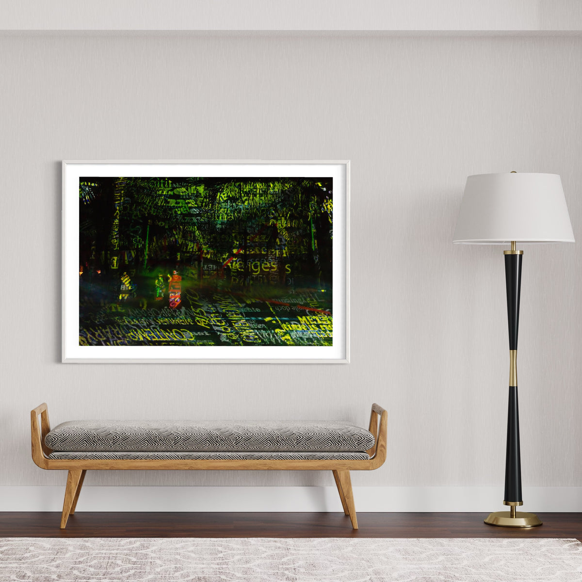 Bangladesh Hidden Places Devi Nibash 2015 (signed + Frame)