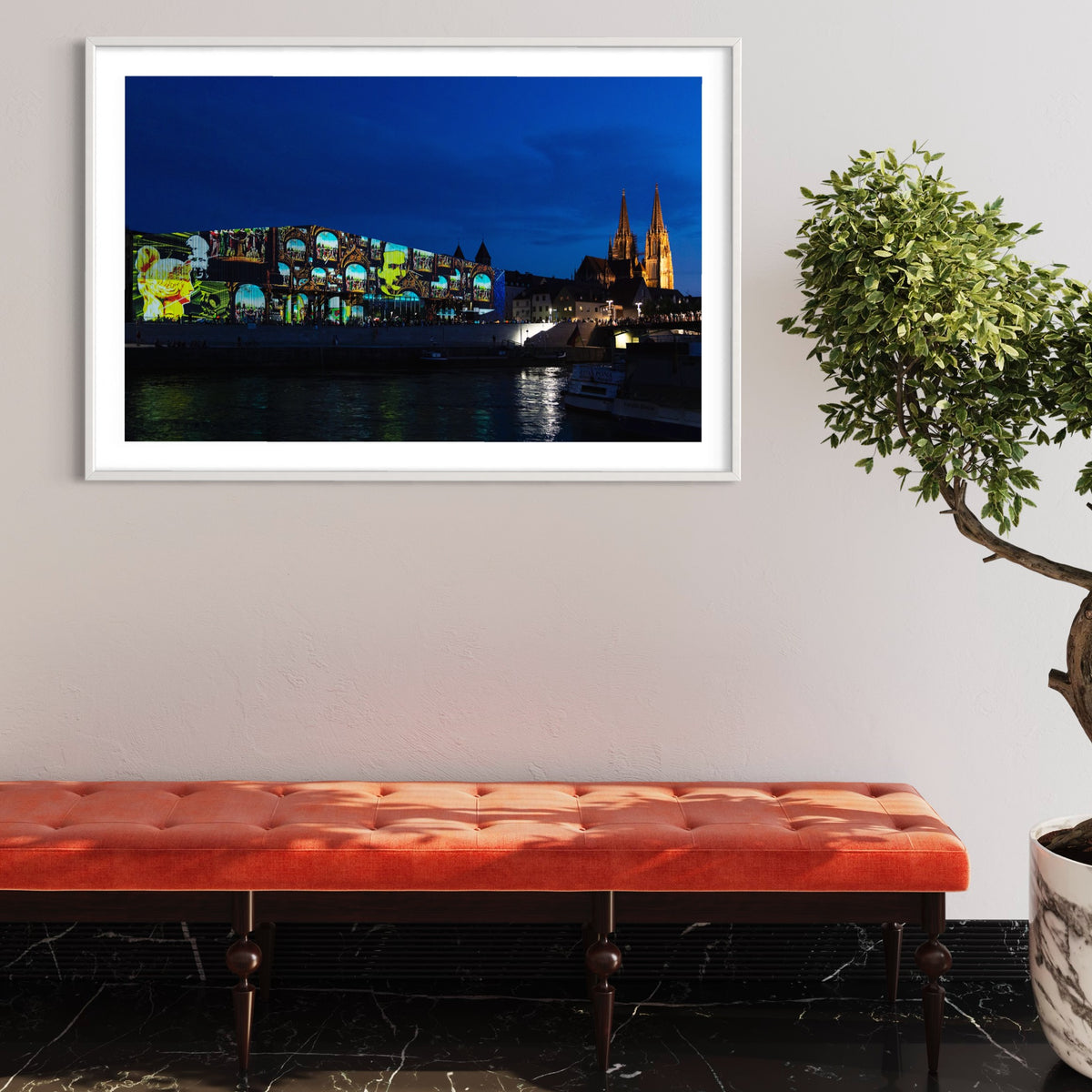 Regensburg Museum Haus der bayerischen Geschichte 2018 (signed + Frame)