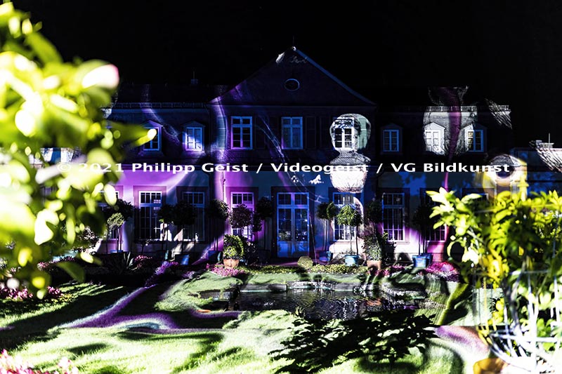 Bad Homburg Schloss „Wo bist du, Licht!“ Hölderlin 250 Jahre 2021 (signed + Frame)