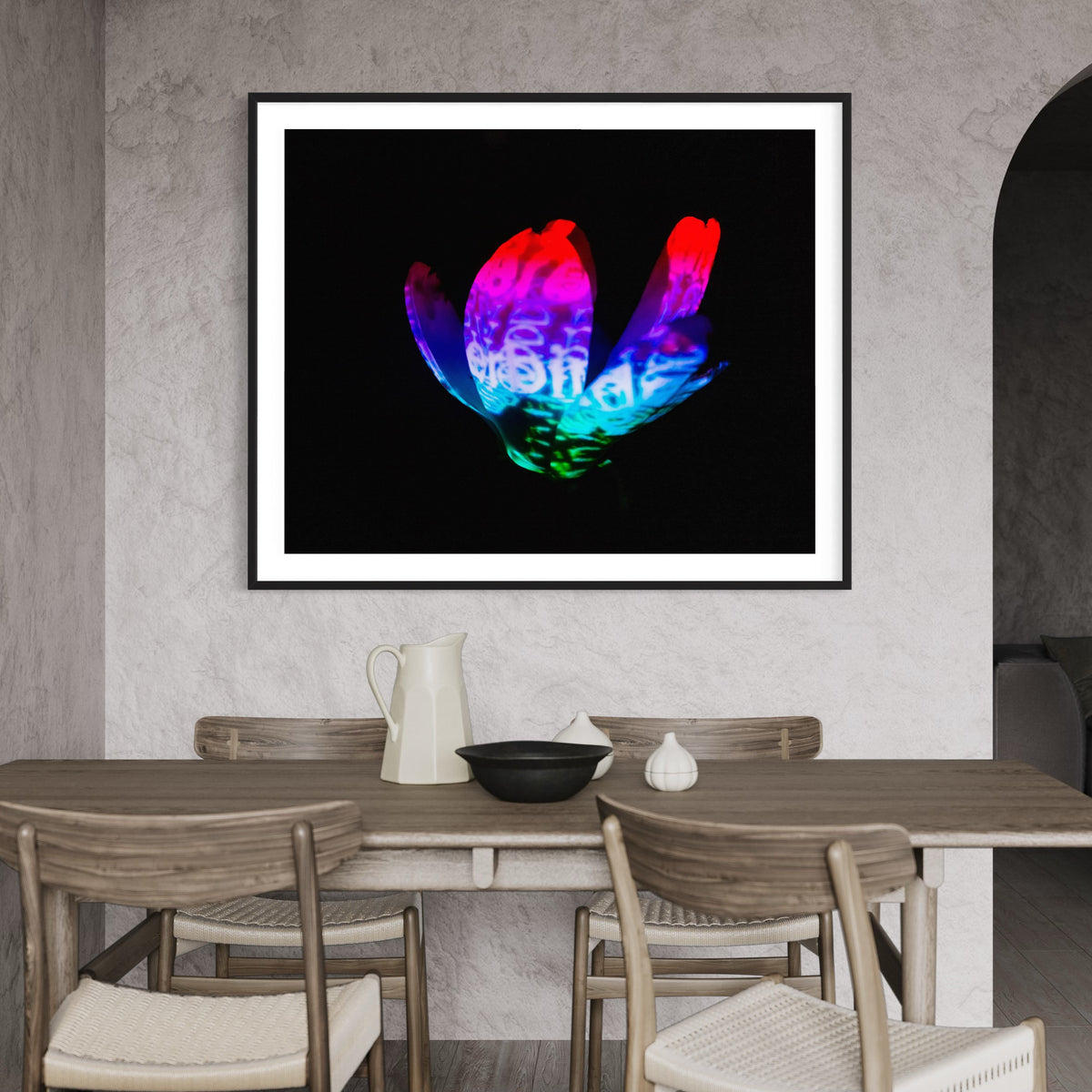 Hidden Places Magnolia Flower 2016  (signed + Frame)