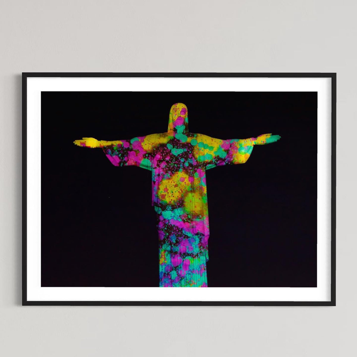 Cristo Redentor/ Rio de Janeiro 2014  (signed + Frame)