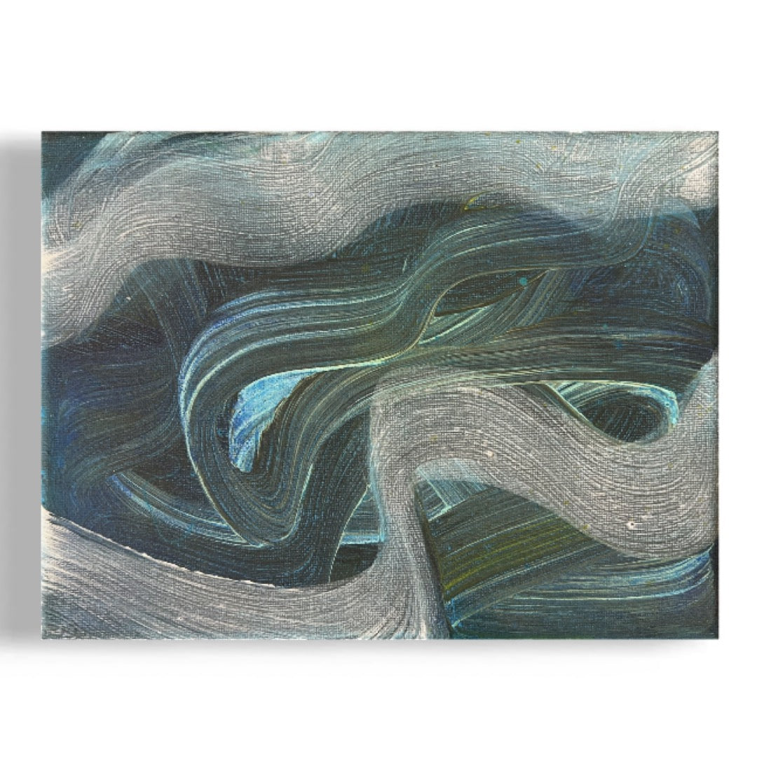 Untitled/ ohne Titel - Painting on Canvas 2007 (24x18cm)
