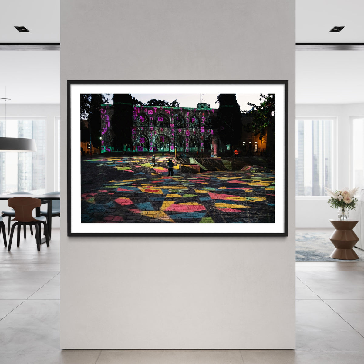 Jerusalem - Time Drifts Jerusalem 2018 (signed + Frame)
