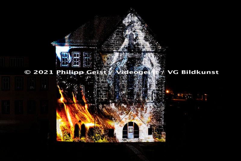 Eisenach Museum Predigerkirche „Nun aber seid ihr Licht. Elisabeth“ 2021 (signed + Frame)