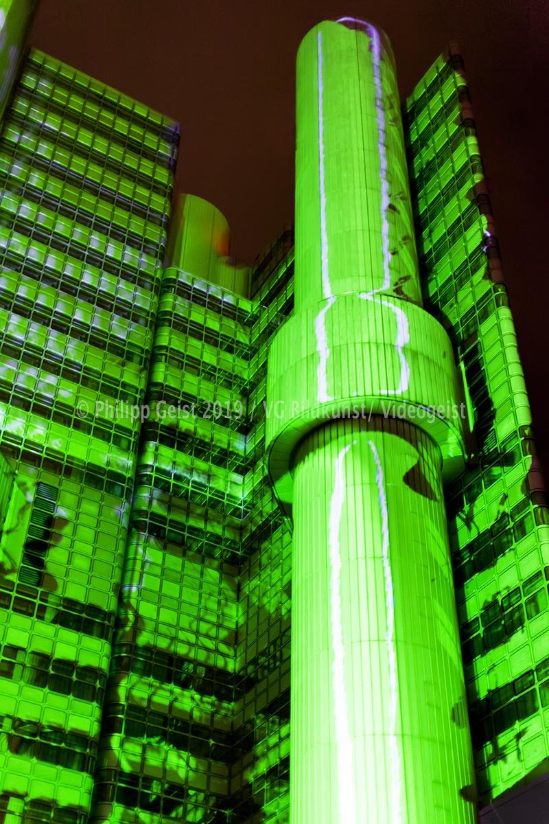 Munich/ München GREEN BUILDING 2015 HVB Tower 2015 (signed + Frame)