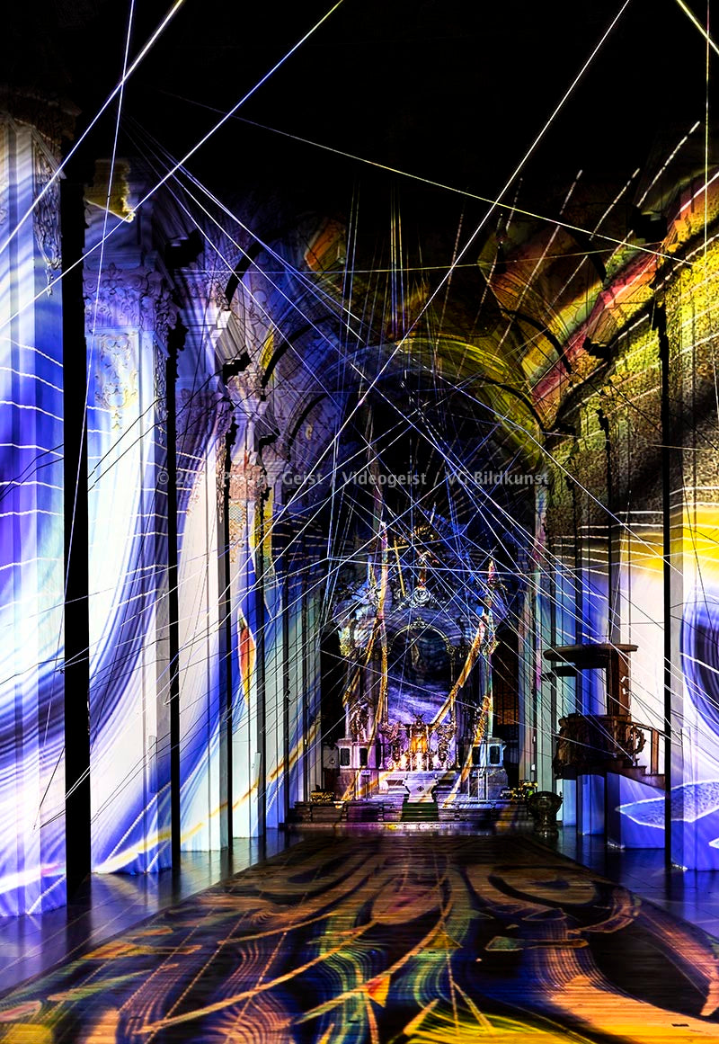 Munich / München Hl.Geist Kirche „Lighting up shadows“ 2020 (signed + Frame)